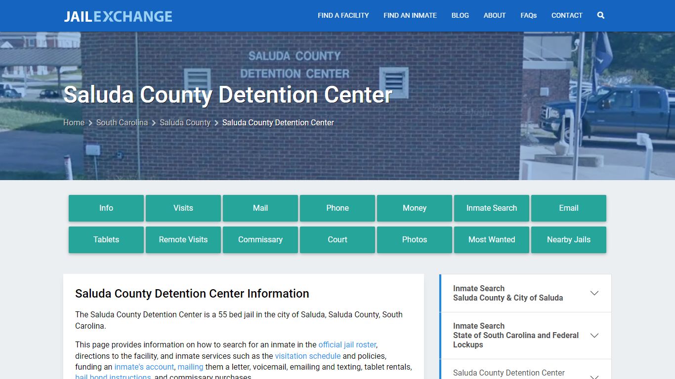 Saluda County Detention Center - Jail Exchange